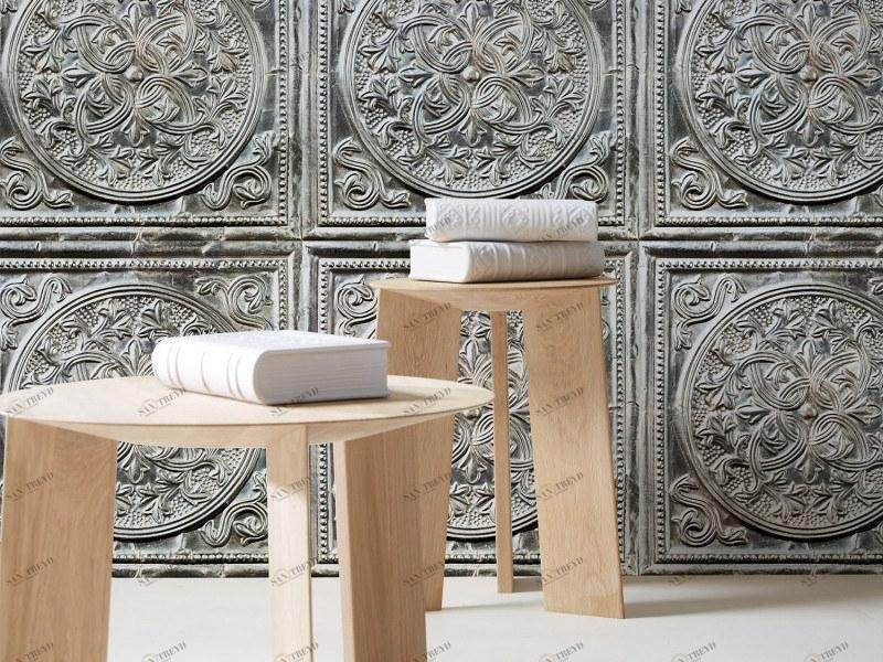 Koziel Моющиеся виниловые обои Tin tiles Ppv003d--x6 