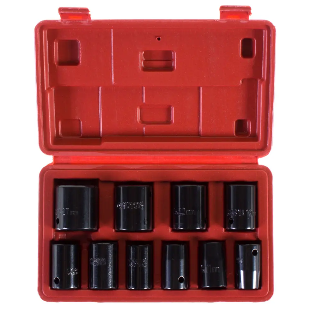 15308876 Набор торцевых головок для пневмогайковерта Аэрус 5542 1/2 дюйма, 10 шт. STLM-0842986  - Вид №1