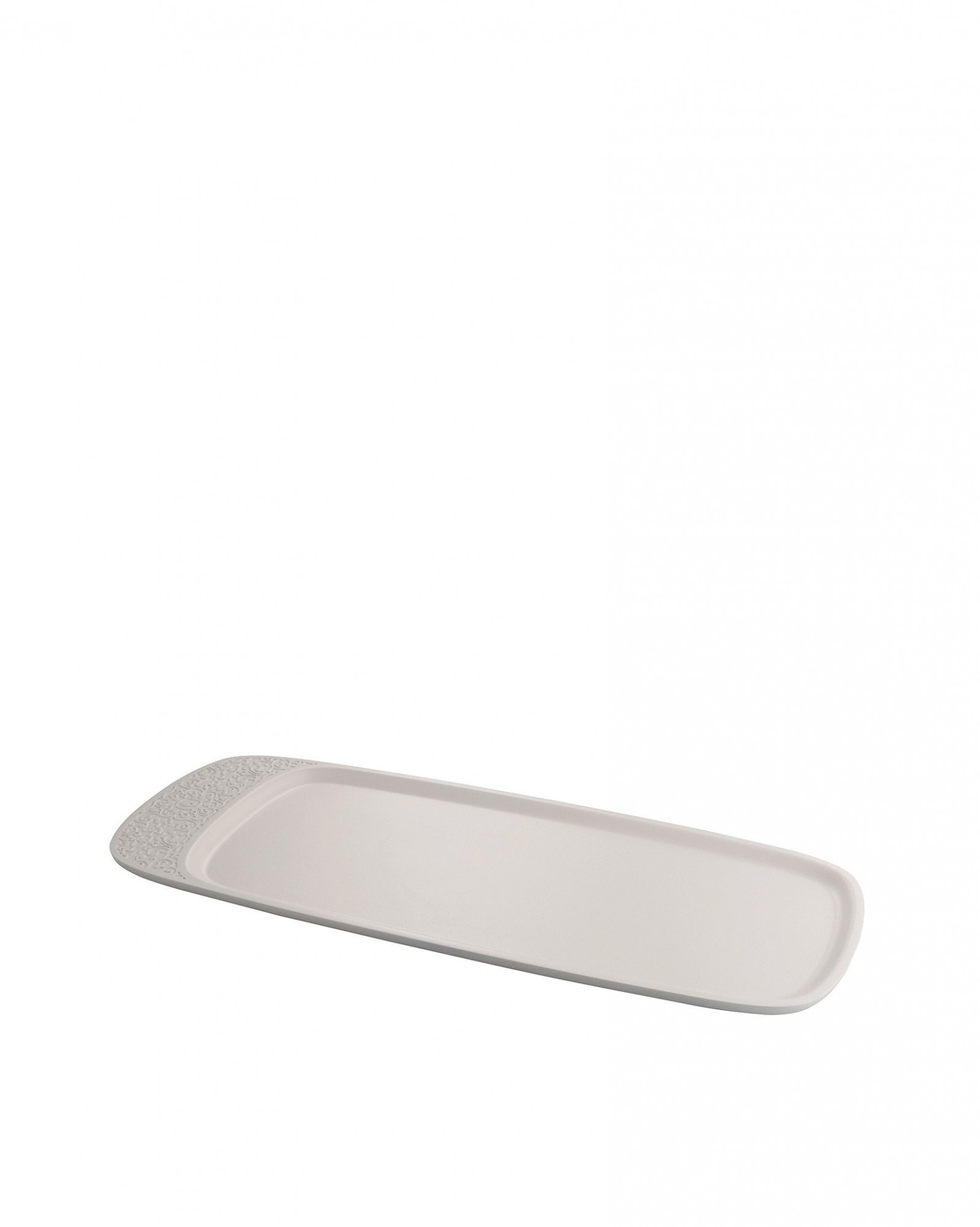 Сервировочная тарелка Alessi, одетая на пленэре MW72/22