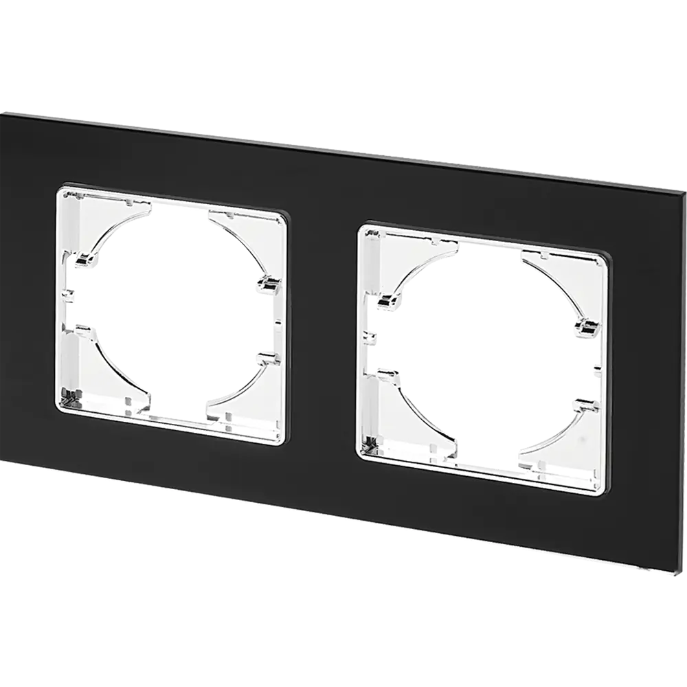 GUSI Electric Ugra - Элегантная рамка для розеток черного цвета 85233691 STLM-0060200 - Вид №1