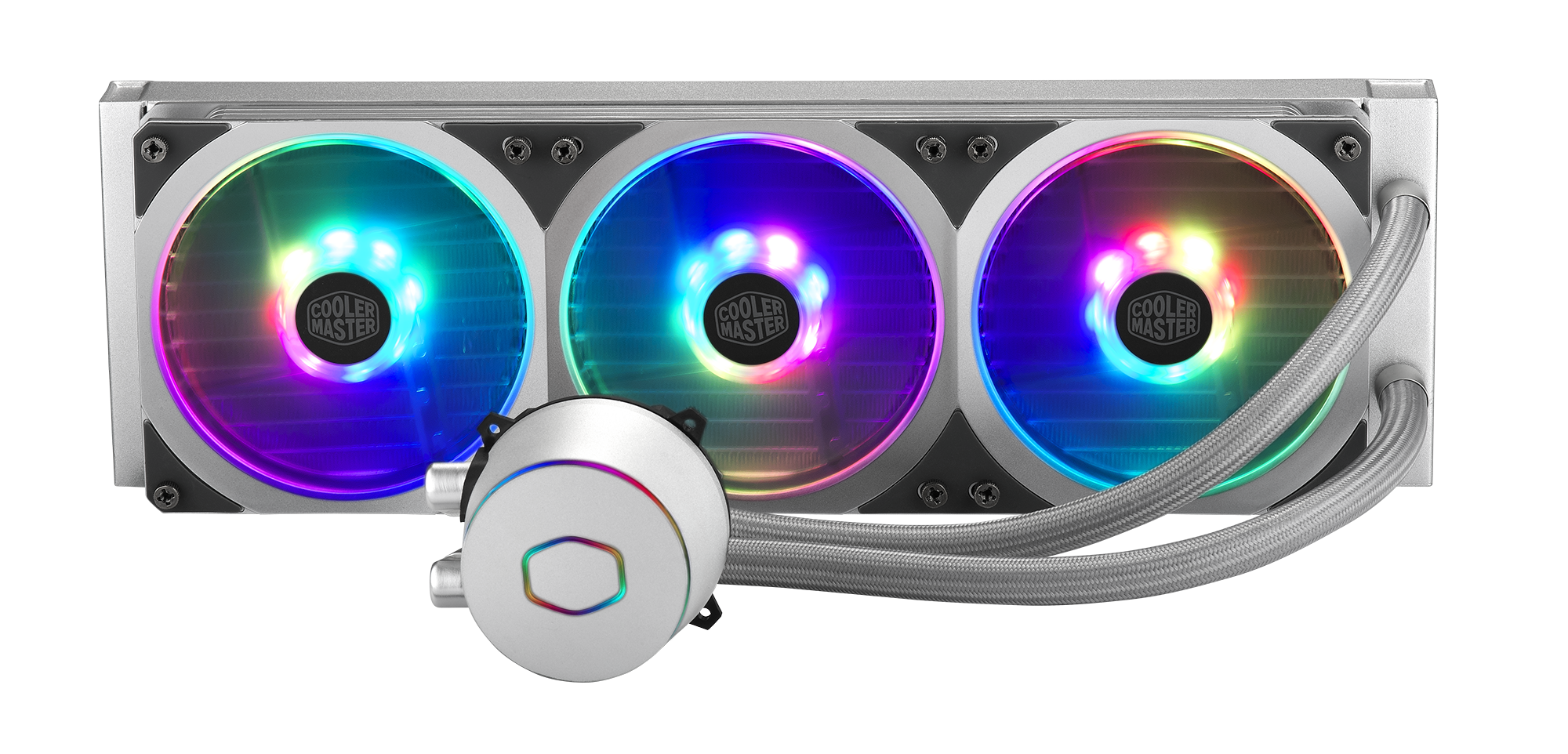 MLY-D36M-A18PA-R1 masterliquid ml360p silver edition argb Cooler Master Santreyd  - Вид №6