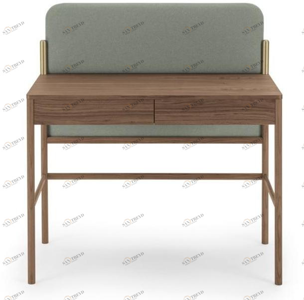 Bolzan Letti Стол из орехового дерева с ящиками Flag sun-id-1412033