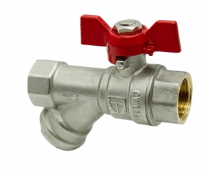 HLV-101293.№.01 Кран шаровой HLV Optima с фильтром