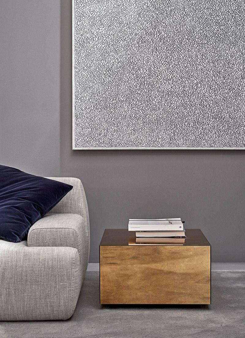 Meridiani Квадратный латунный журнальный столик sun-id-1453993 - Вид №12