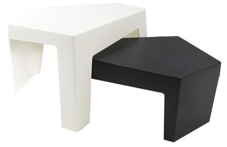 Quinze & Milan Пластиковый журнальный столик Maze sun-id-1504896 - Вид №3