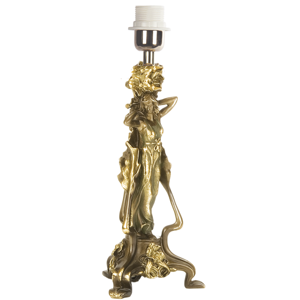 32064,34051 Настольная лампа Флора Бронза Маргарита Персик BOGACHO 4627138210697, 4627138151662 - Вид №1