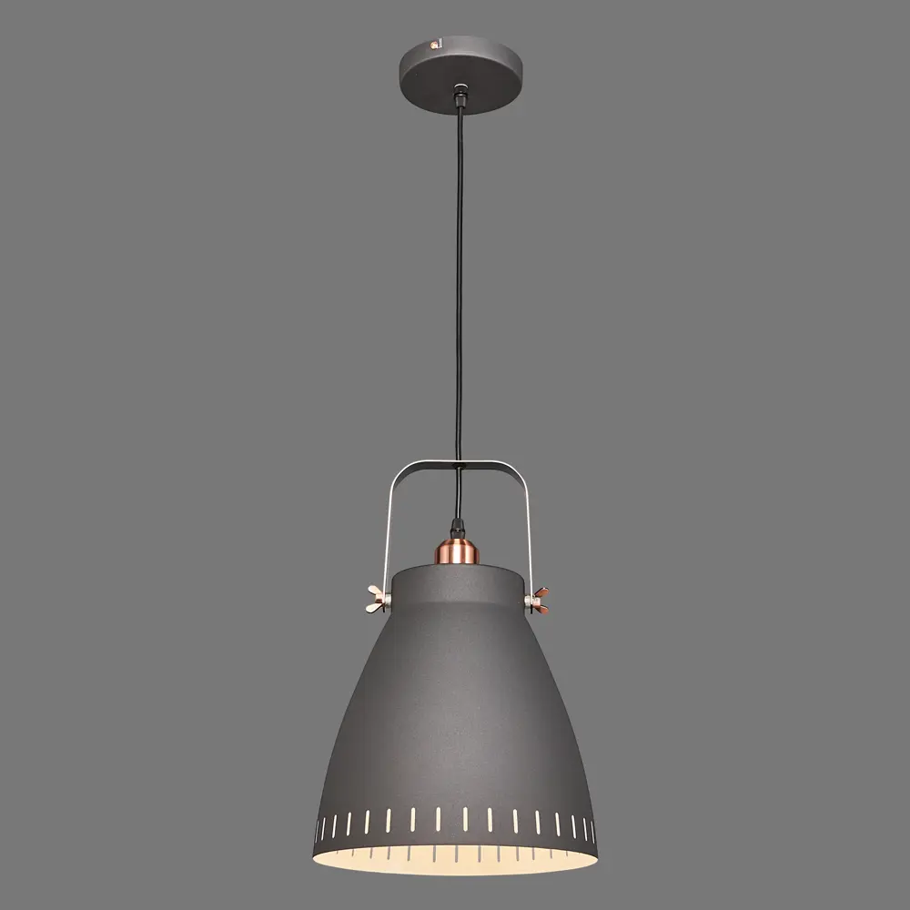 Светильник подвесной New York PL-428L, 1xE27x60 Вт, 3 м², цвет чёрный CAMELION STLM-2016971 - Вид №2