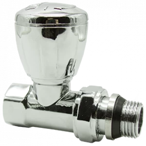 HLV-107008CR.№.02 Радиаторный вентиль HLV 107008CR