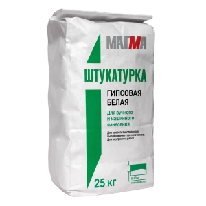 Штукатурка гипсовая Магма 25 кг