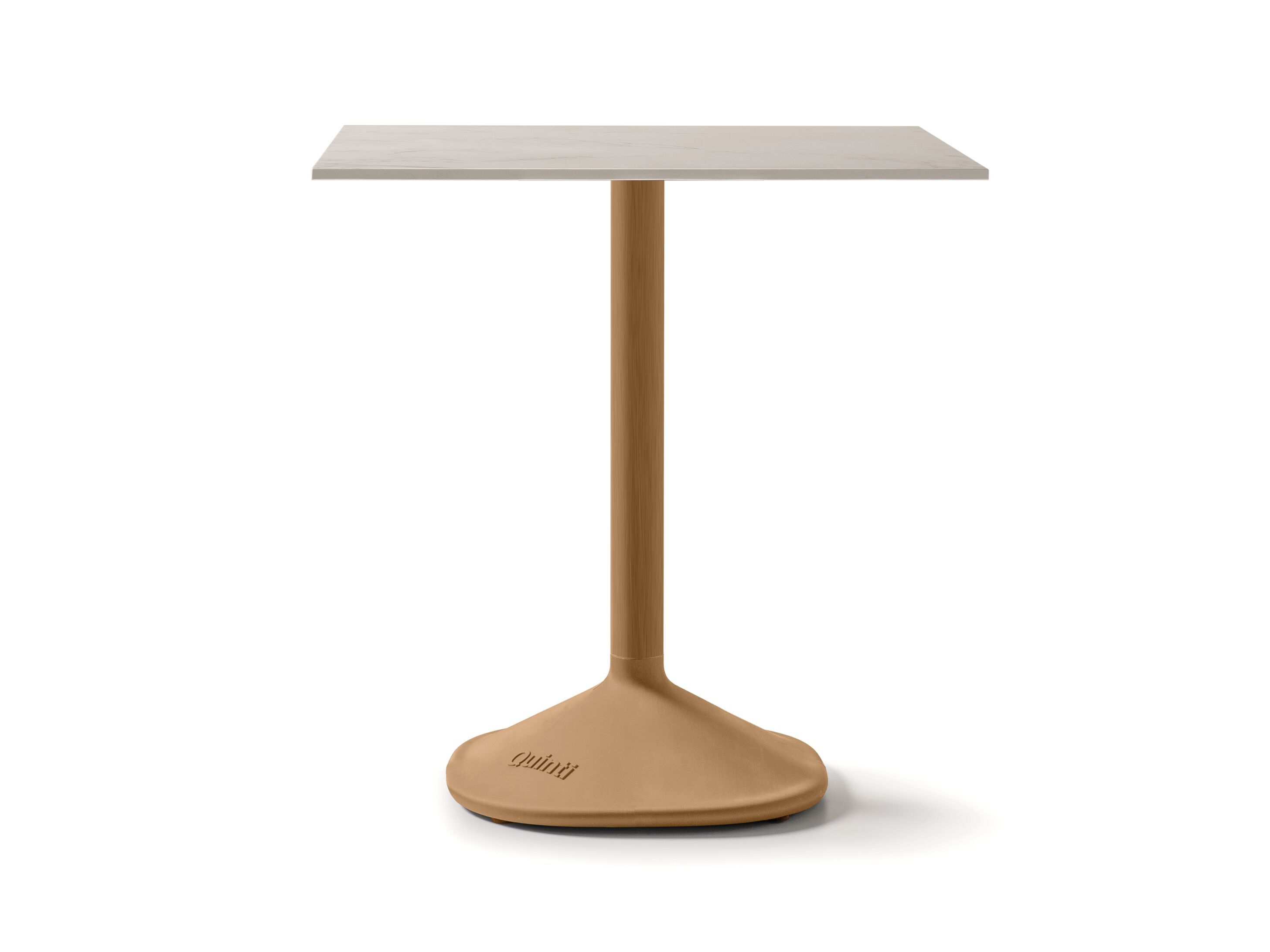 Квадратный обеденный стол с центральным основанием Quinti Sedute карнизы ARCH-00005080