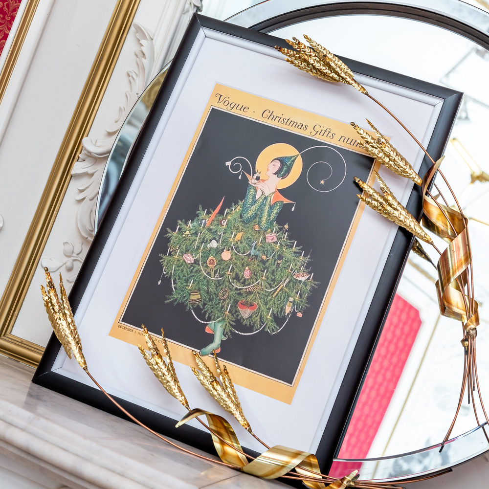 417320275_1818 Арт-постер «Vogue-Рождество» Object Desire  - Вид №3