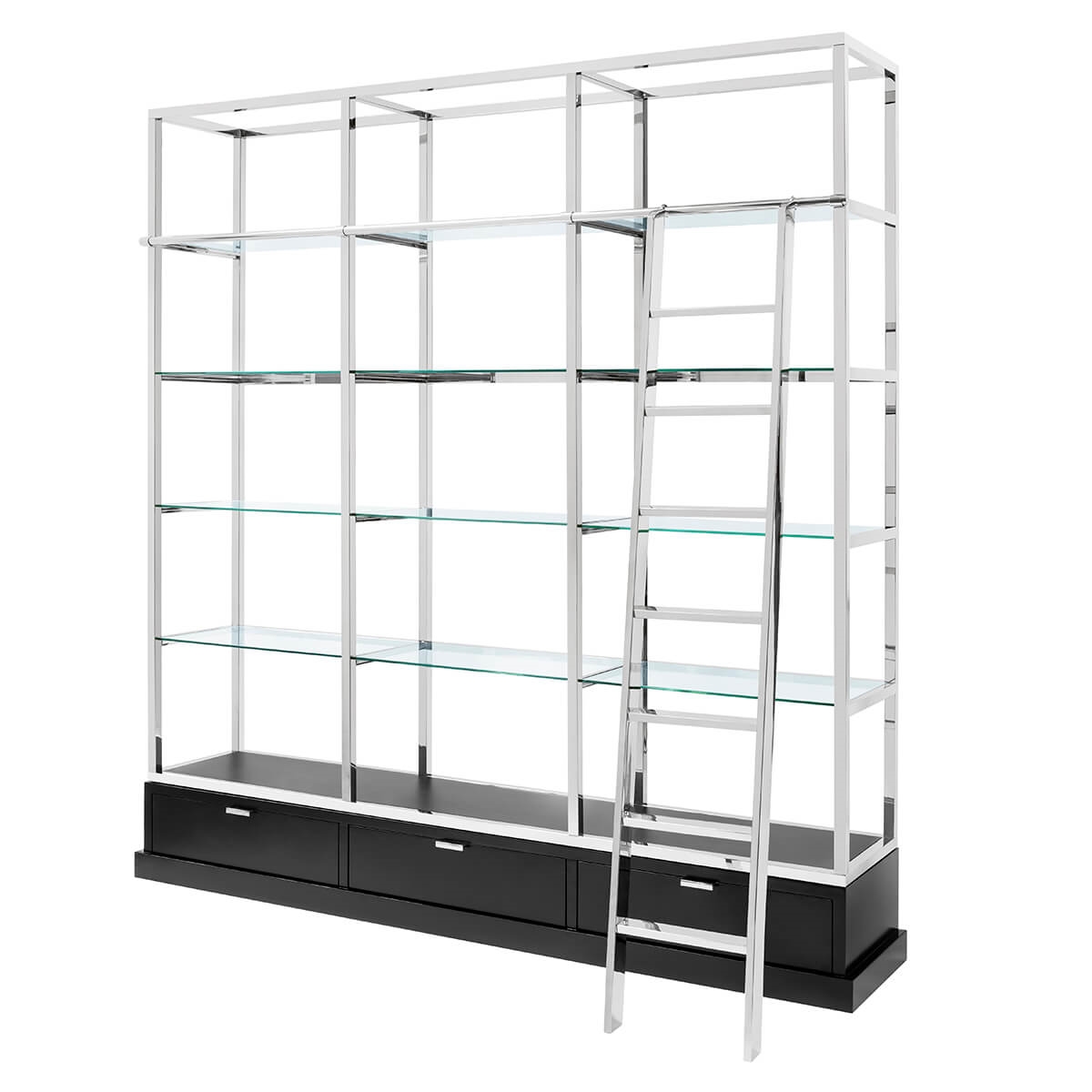 700435-02 ABHIKA КНИЖНАЯ КОРОБКА KENNEDY H240 218X42 SILVER  - Вид №1