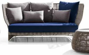 B&B Italia Outdoor 3-х местный садовый диван из полиэтилена Canasta '13