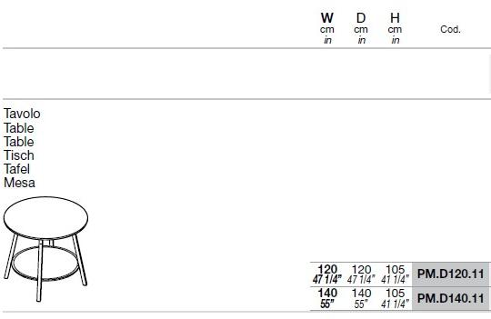 Bralco Высокий круглый стол для совещаний Polare sun-id-1477820 - Вид №1