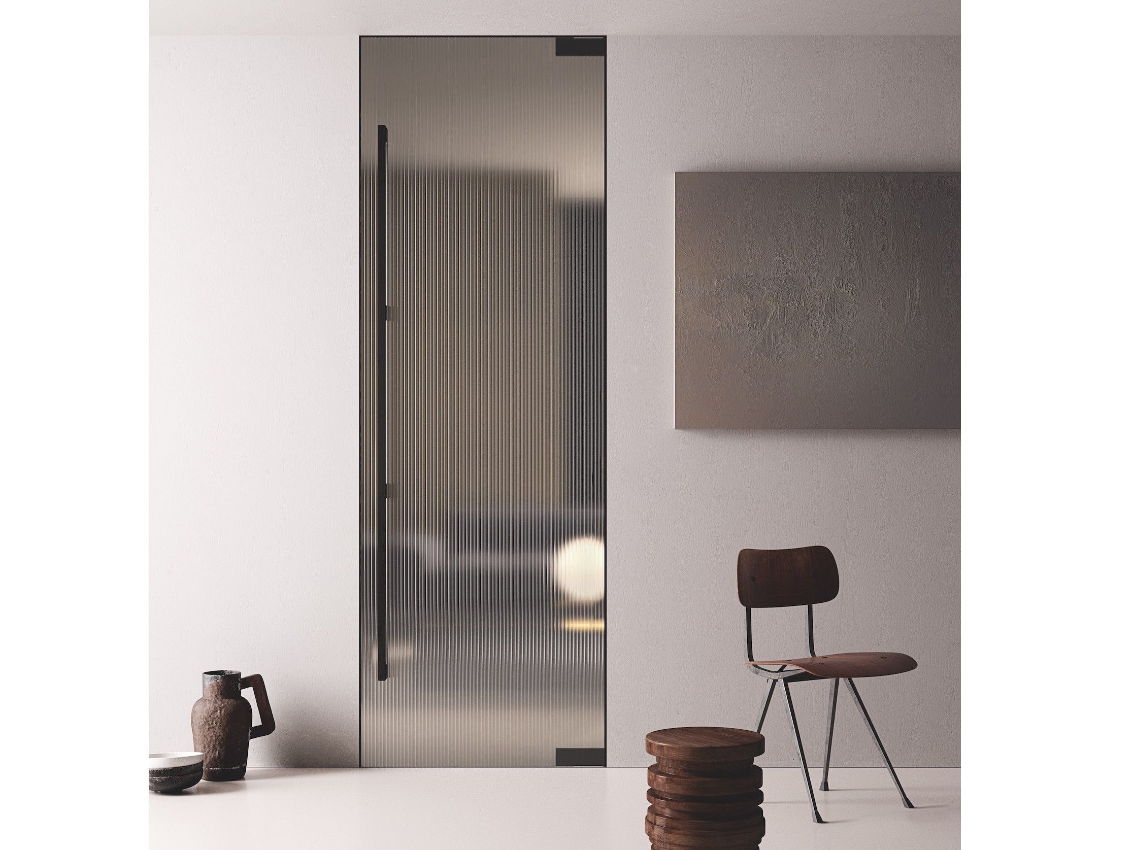 Стеклянная висячая дверь GAROFOLI 1TV ARCH-00093929