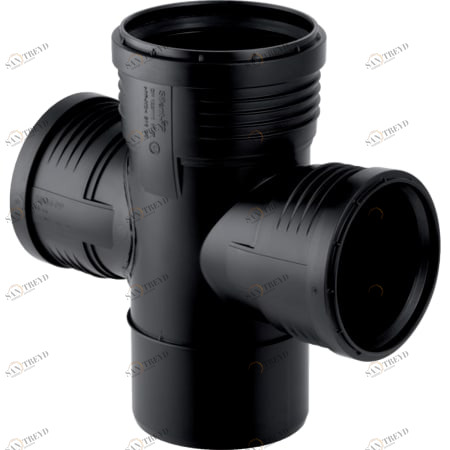 GEBERIT 390.665.14.1 Крестовина Geberit Silent-PP 87,5° 