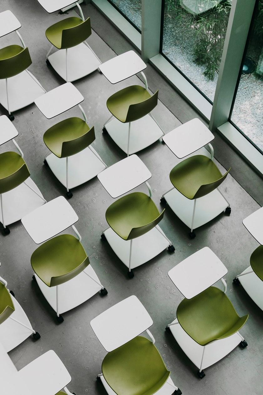 ENEA Стул для конференций из полипропилена с ящиком для хранения Tray sun-id-1463772 - Вид №18