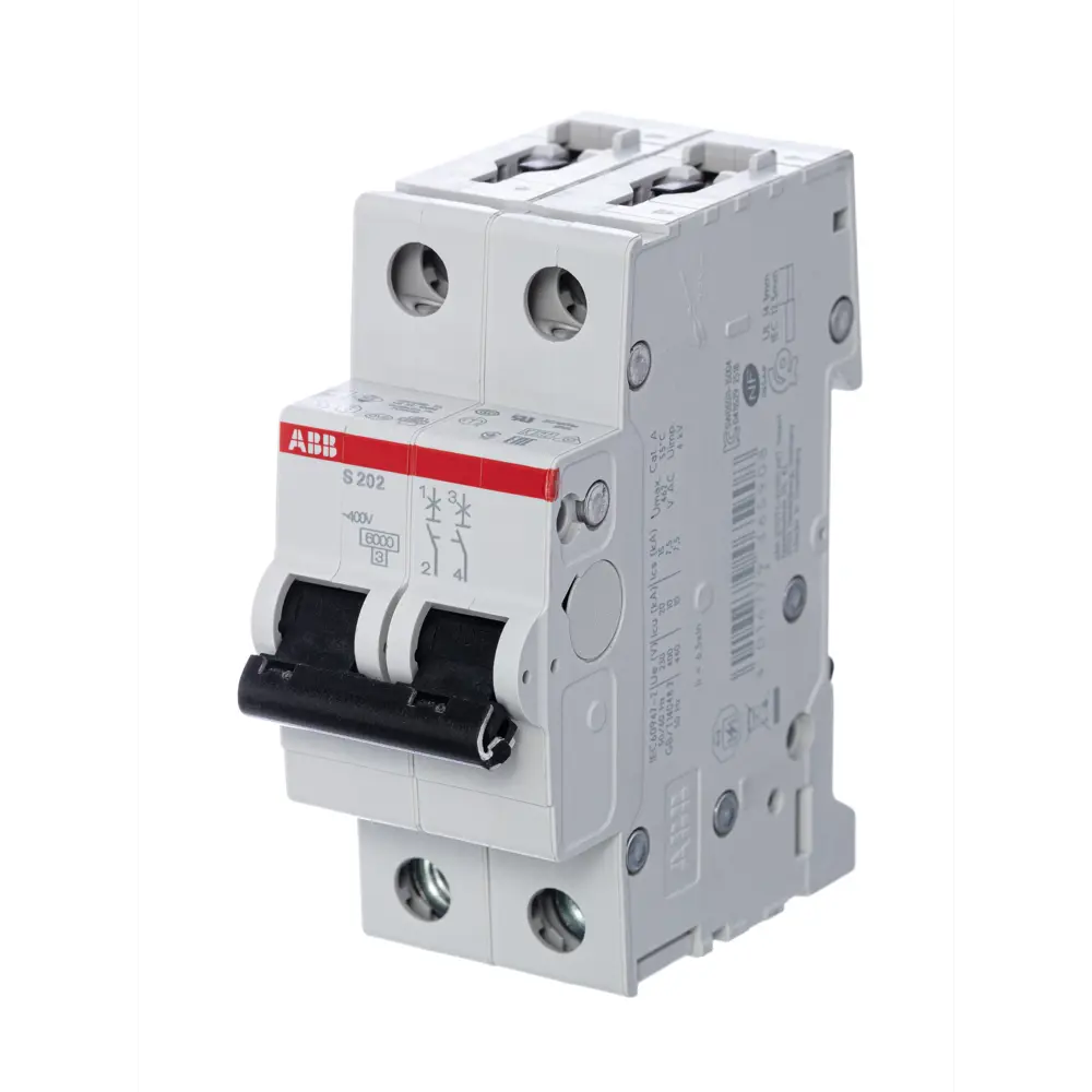 Автоматический выключатель ABB S202 1P N C25 А 6 кА 2CDS252001R0254 STLM-2180319