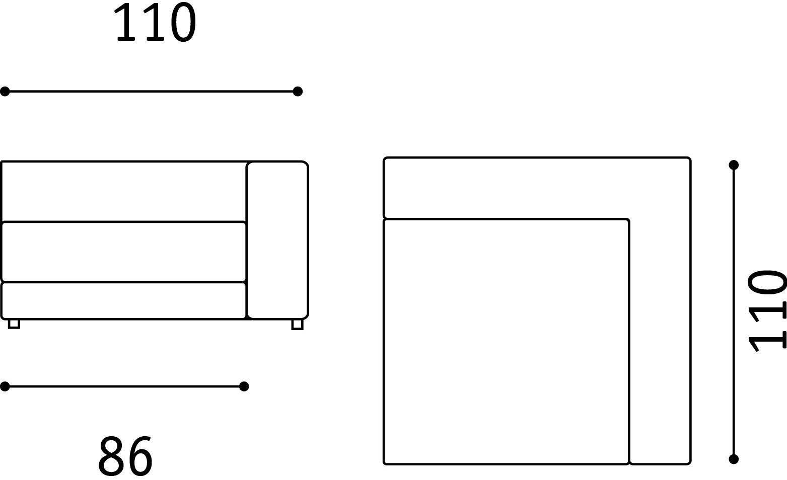 Febal Casa Модульный тканевый диван с шезлонгом sun-id-1425133 - Вид №14