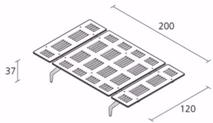Alias Кровать из алюминия и дерева Legnoletto sun-id-1515756 - Вид №6