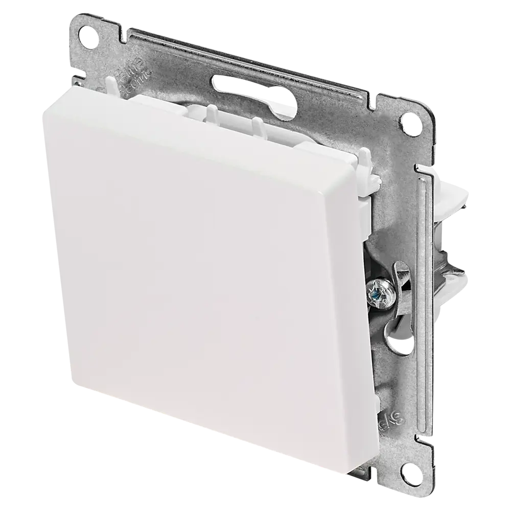 Переключатель встраиваемый Systeme Electric AtlasDesign 1 клавиша цвет жемчужный STLM-2104917 - Вид №1