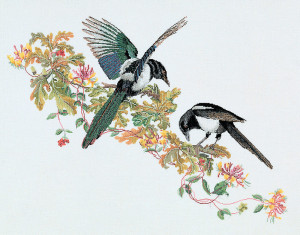 1075А Набор для вышивания Сороки 60 х 70 см Thea Gouverneur