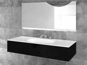 Накладная раковина на столешницу  овальная Hidrobox Flow