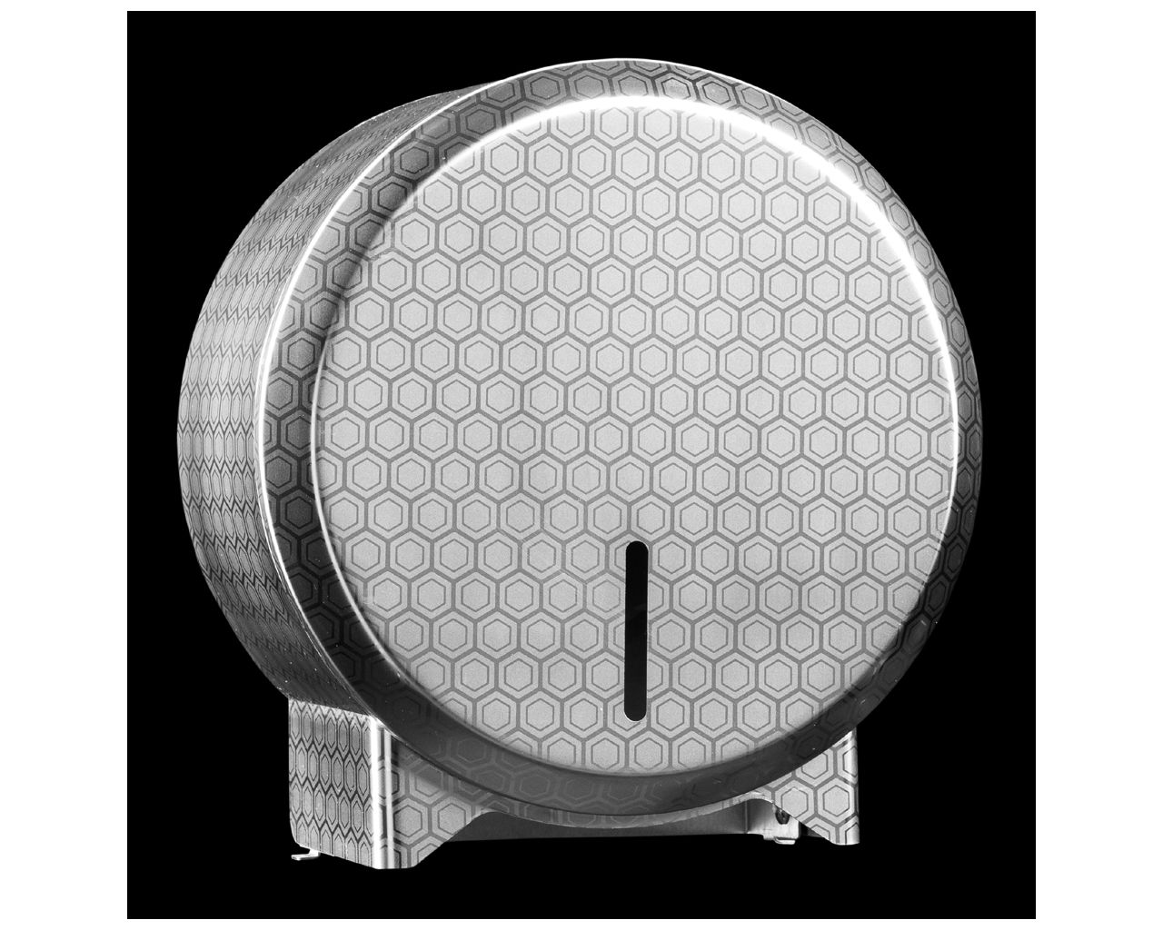 BDH201 Держатель туалетной бумаги INOX DESIGN MINI - HONEYCOMB Merida  - Вид №2