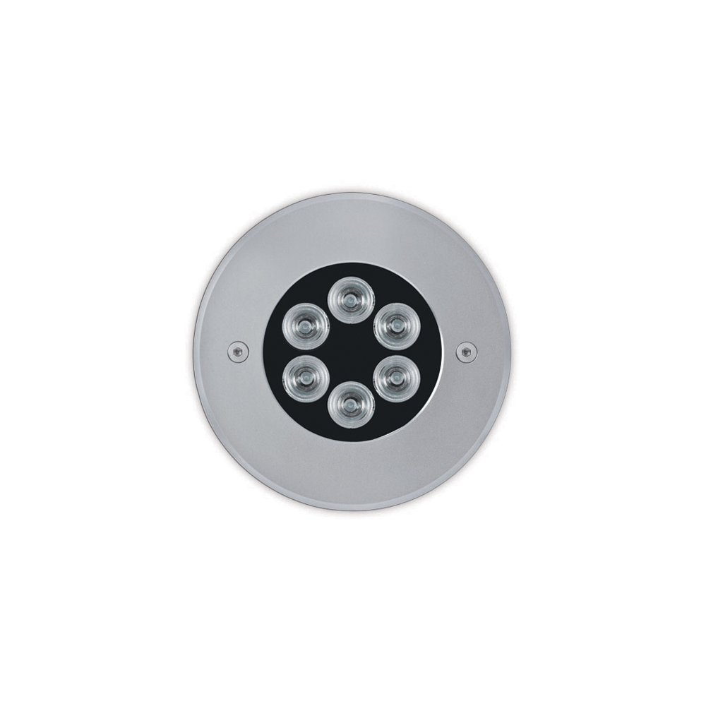 8480218 Встраиваемый в пешеходный пол Platek MINI FULL INOX  MINI FULL INOX - 6 LED 3000K 44° 