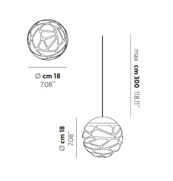 Studio Design Kelly SO 147014 светильник подвесной шар хайтек Studio Italia Design 109957 - Вид №5