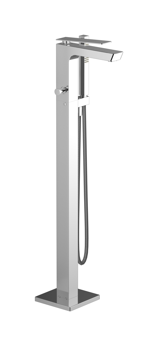 Напольный смесиель для ванны с встроенным душем. WE ARE IB k3399cc Chrome K3