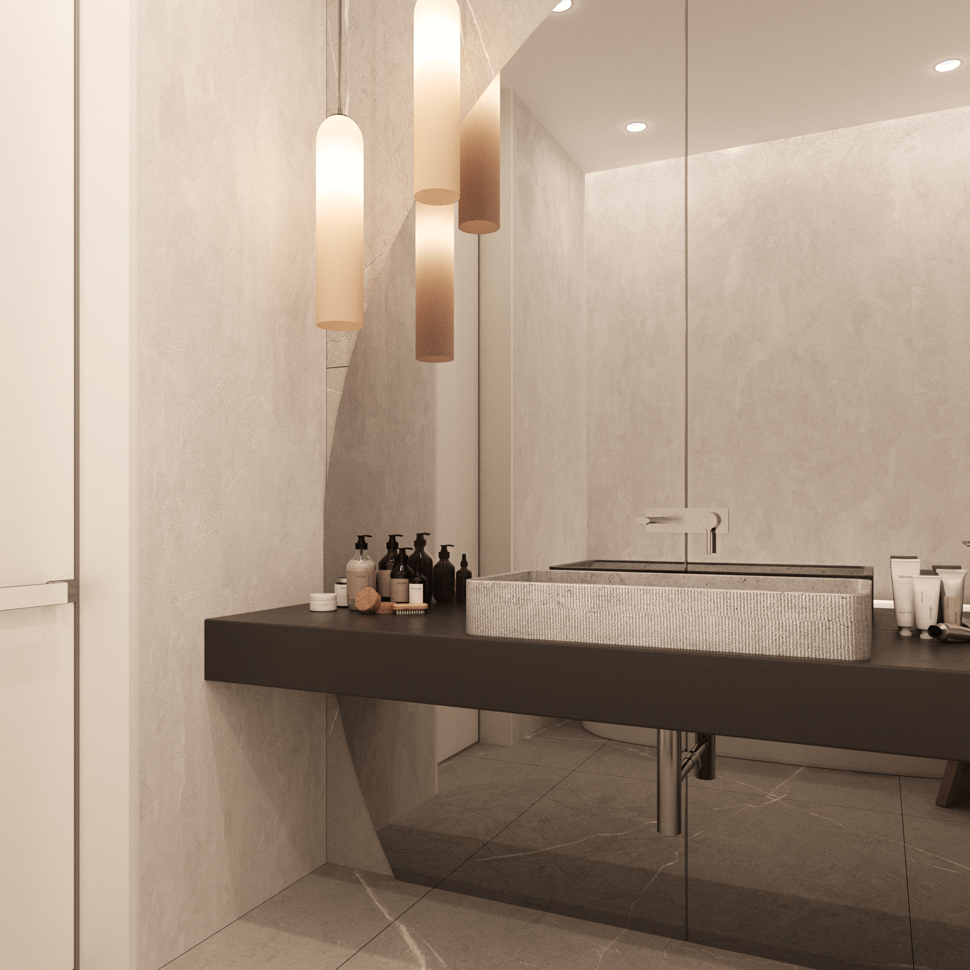 WB-615 Раковина из бетона BET-ON BetOn  - Вид №1