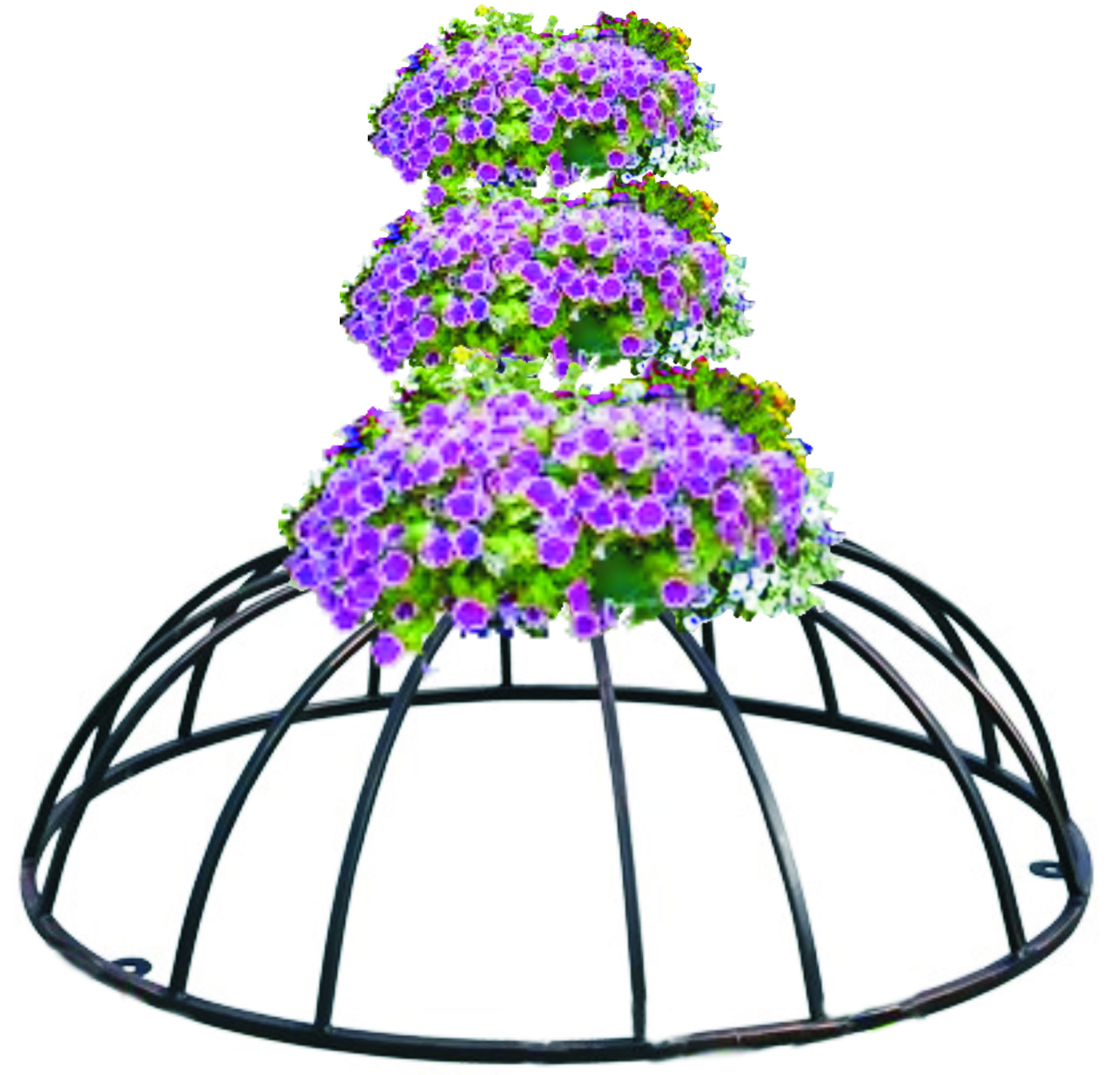 SV301-VO.VP СИЛЬВА-3, велопарковка с кашпо вертикального озеленения LAB.Space  - Вид №1