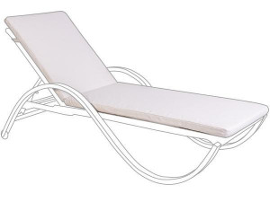 10.00.1537 Подушка для шезлонга Lounger Bow Classic Ecru Mbm