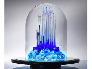 Стеклянная скульптура