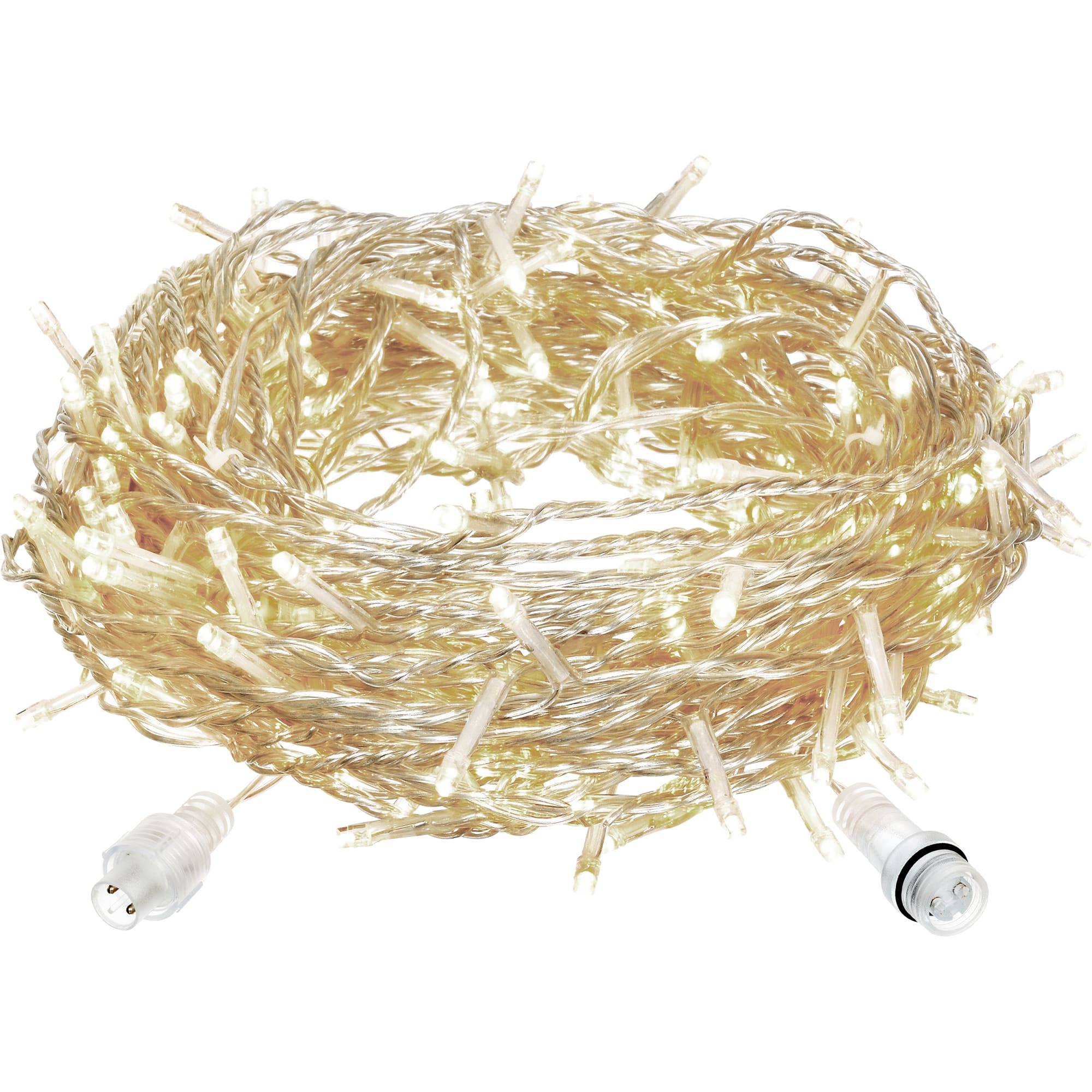 82341998 Электрогирлянда наружная «Занавес» 1x2 м 96 LED тёплый белый Santreyd  - Вид №1