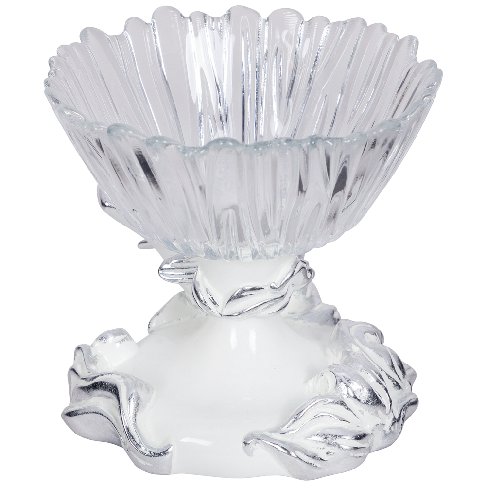 52087 Фруктовница-конфетница Белла Сильвер BOGACHO 4627196598874 - Вид №4