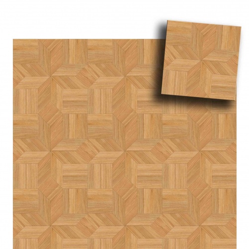 Художественный паркет Da Vinci Щитовой 26-503 Дуб (Гладкая) 500х500 мм 26010503 - Вид №1