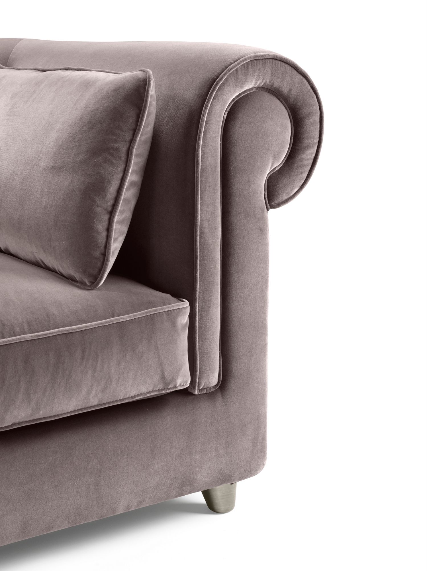 Бархатный диван с полуостровом GHIDINI1961 Портофино ARCH-00151174 - Вид №4