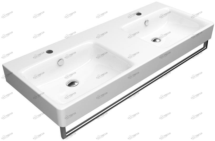 Подвесная раковина настенная овальная GSI ceramica Sand белая sun-id-1447899