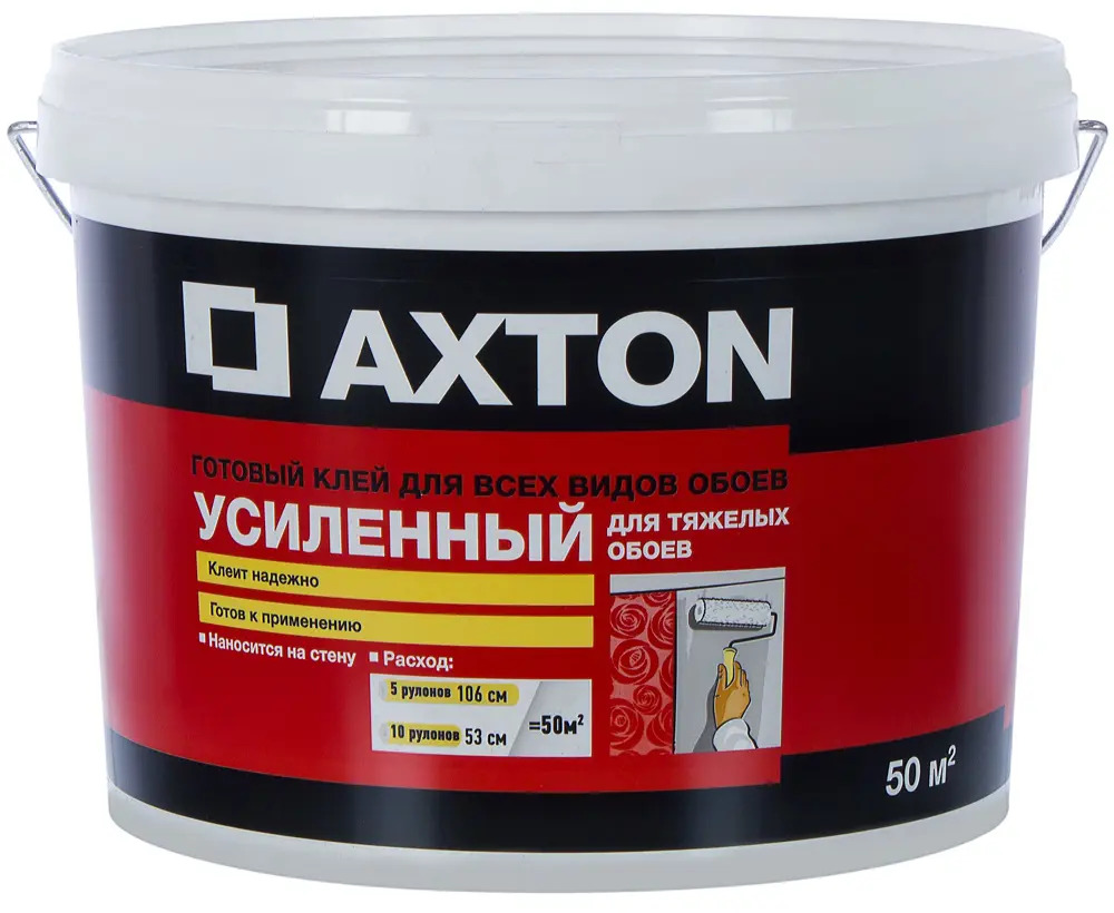 Axton Усиленный клей для тяжелых обоев - профессиональное решение 18149639