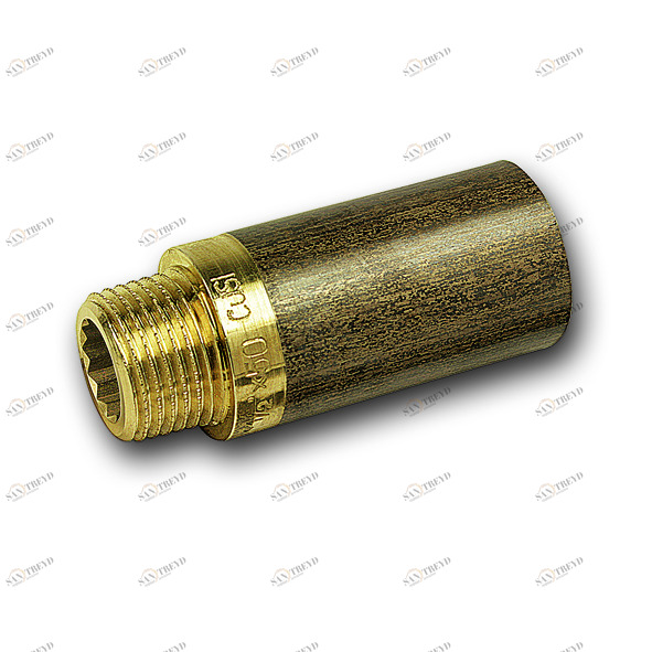 1351334100 SANHA 3513 PURAFIT удлинитель, НР-ВР 3/4x100 мм 