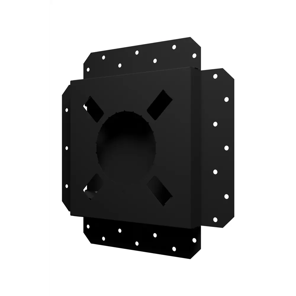 Вентиляционная решетка Era SGR 200x290 мм сталь цвет черный STLM-2041088 - Вид №2