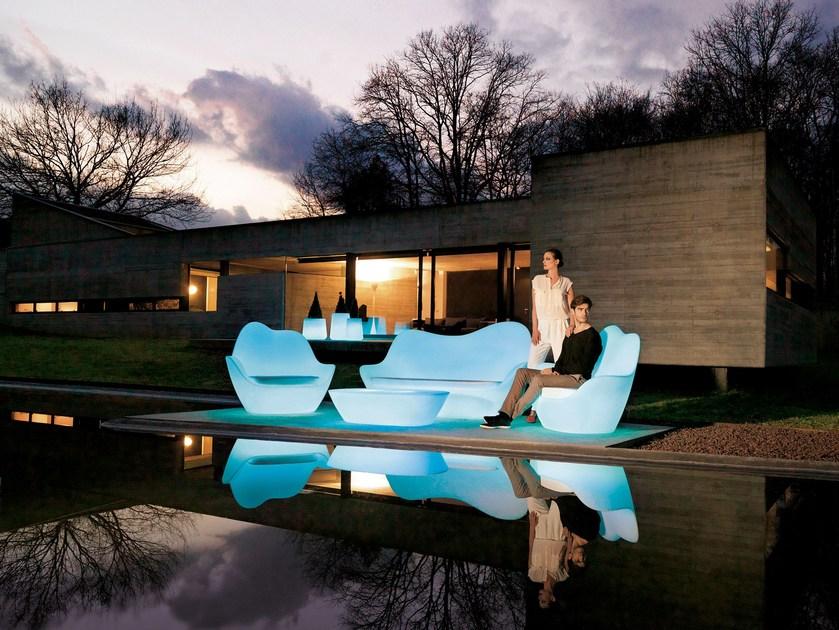 VONDOM Садовый стол при слабом освещении Sabinas sun-id-1473925 - Вид №4