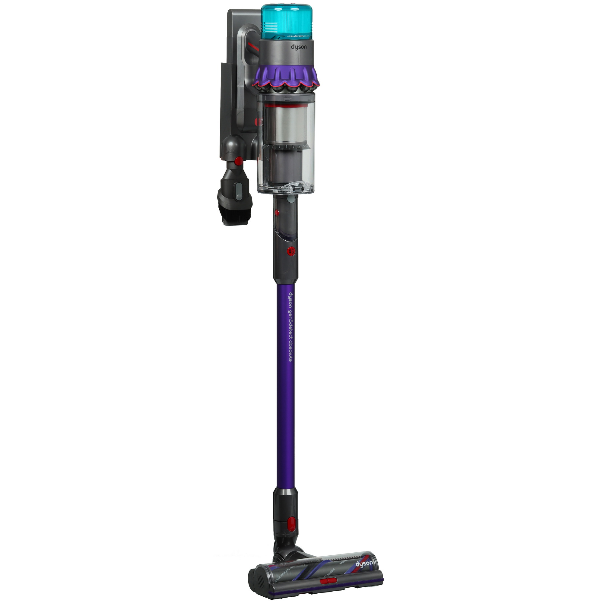 5430145 Пылесос  вертикальный  Dyson Gen5 Detect Absolute  фиолетовый STDN-0034535