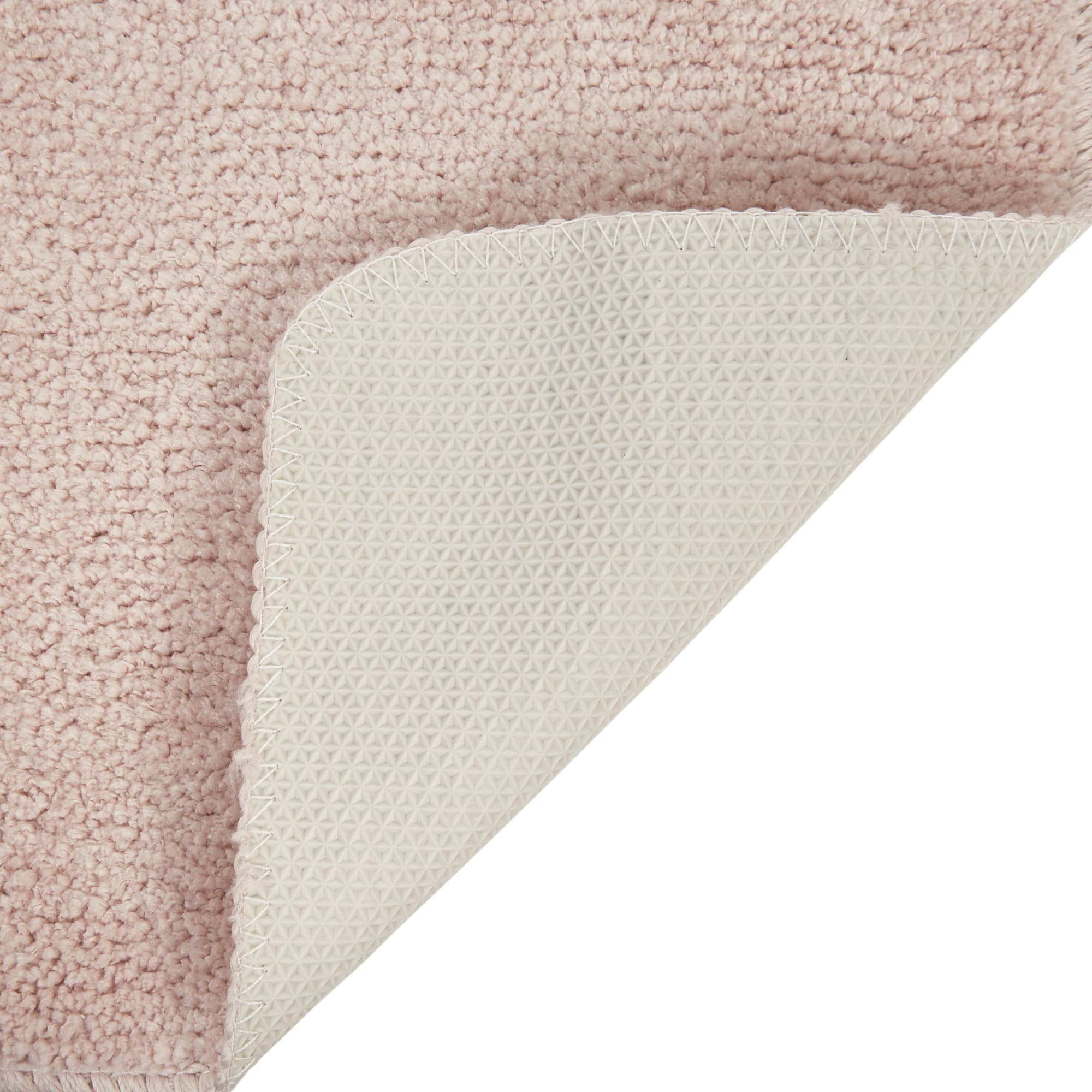 82392213 Коврик для туалета 45x45 см цвет розовый Passo Santreyd  - Вид №2