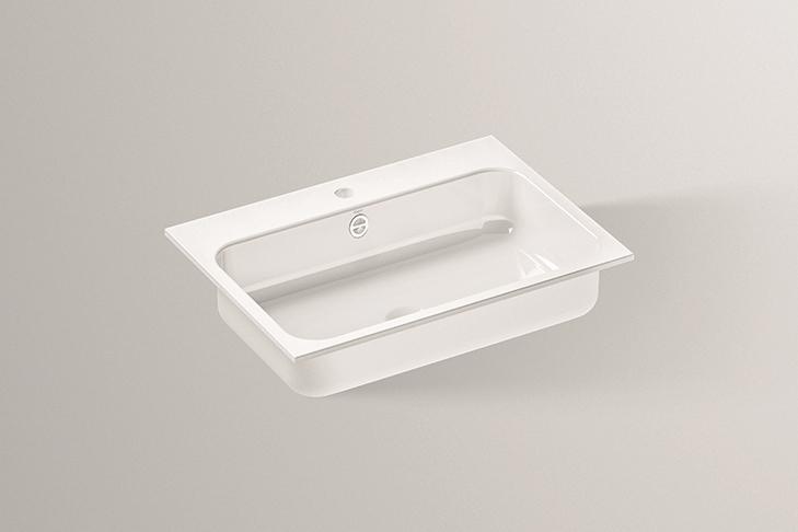 2219600000 Встраиваемая раковина, eb.sr650h, белая, proshield Alape серия SR (Stream) 