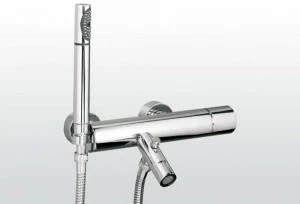 RUBINETTERIE STELLA Смеситель для ванны настенный с ручным душем Bamboo