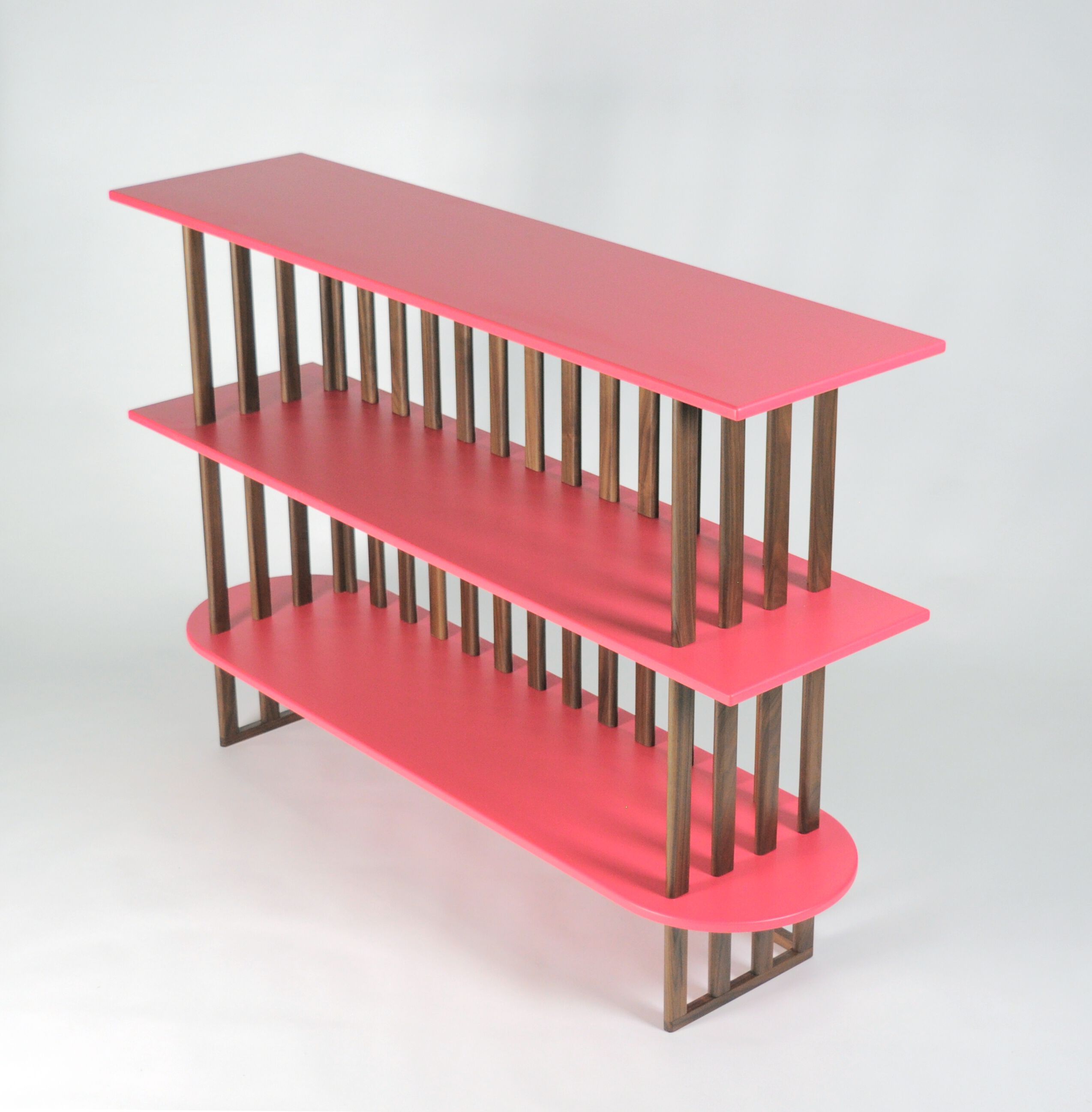 Книжный шкаф из массива дерева с тремя полками Medulum Лидо ARCH-00110101 - Вид №5