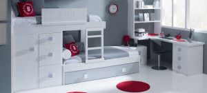 001104 Двухъярусная кровать Trebol Linea